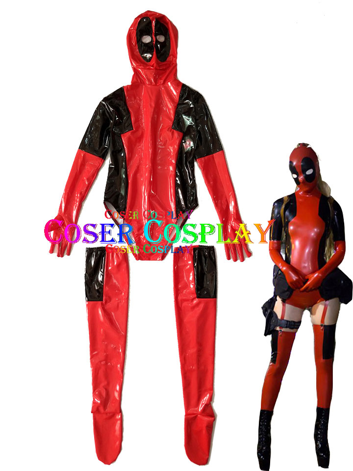 0204 PVC Sexy Cosplay Costume For Women Halloween